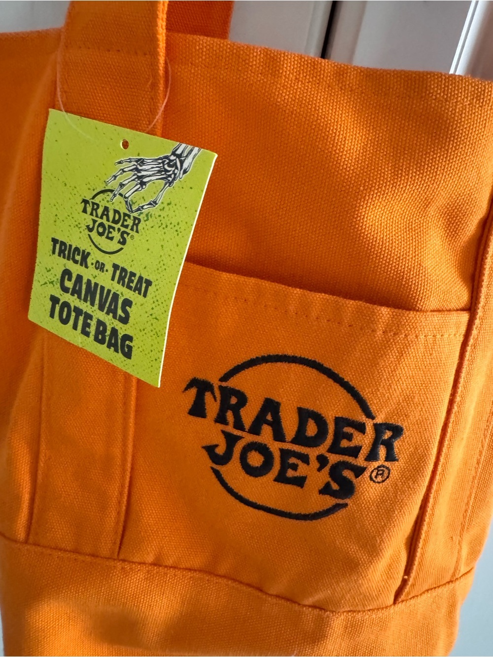 Trader Joe’s trick or treat candy bag, nwt - Picture 2 of 3